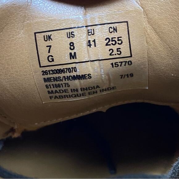 Clarks Tilden Brown Leather Lace Up Oxford Shoes Size 8 main image 8
